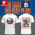 New York Islanders The Goat Holiday Pian Two Sided Shirt