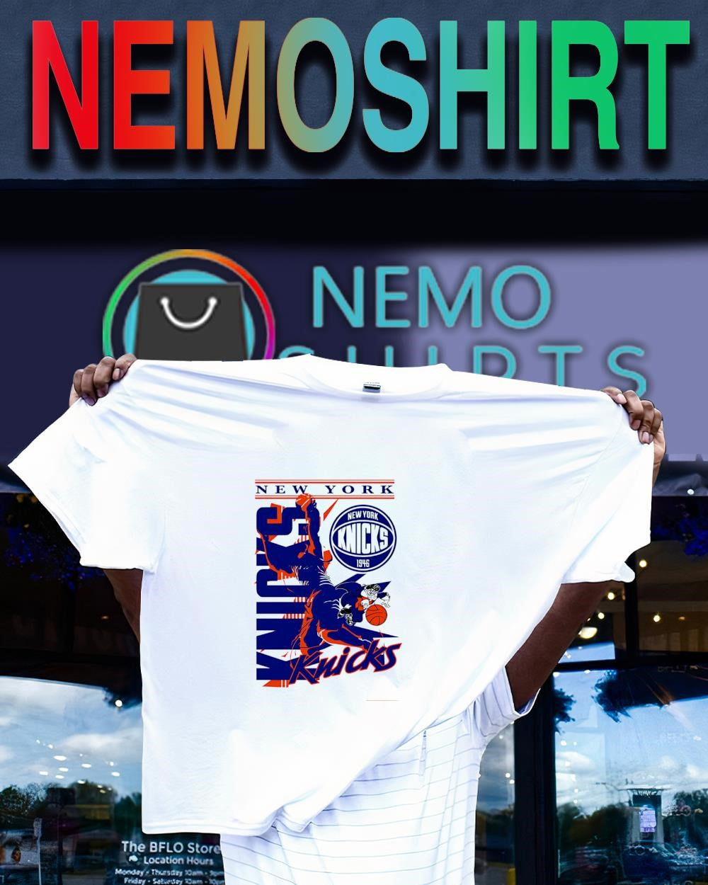 New York Knicks 1946 sport classics player shirt