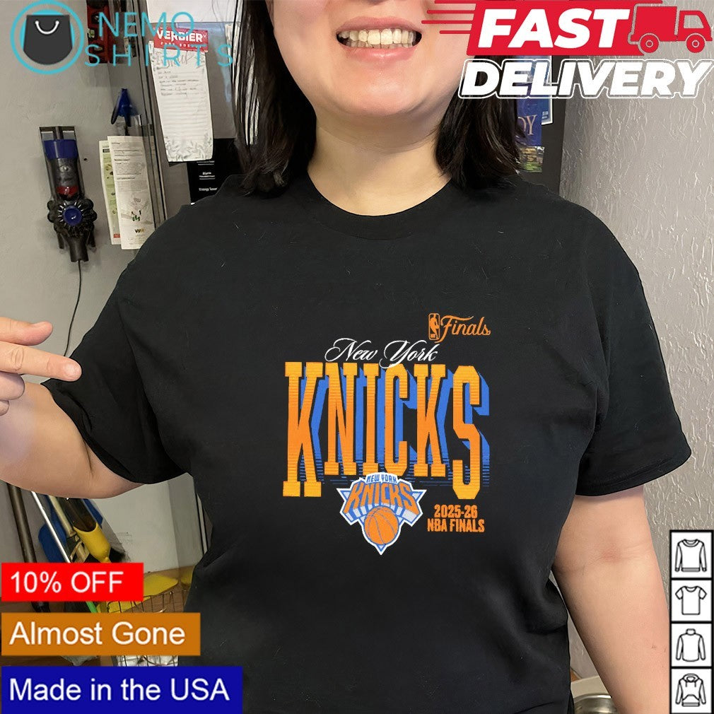 New York Knicks 2025 26 NBA Finals shirt