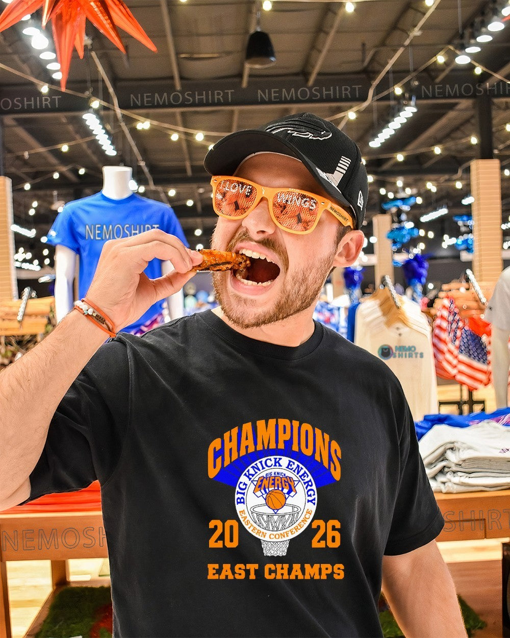 New York Knicks 2026 East champions shirt
