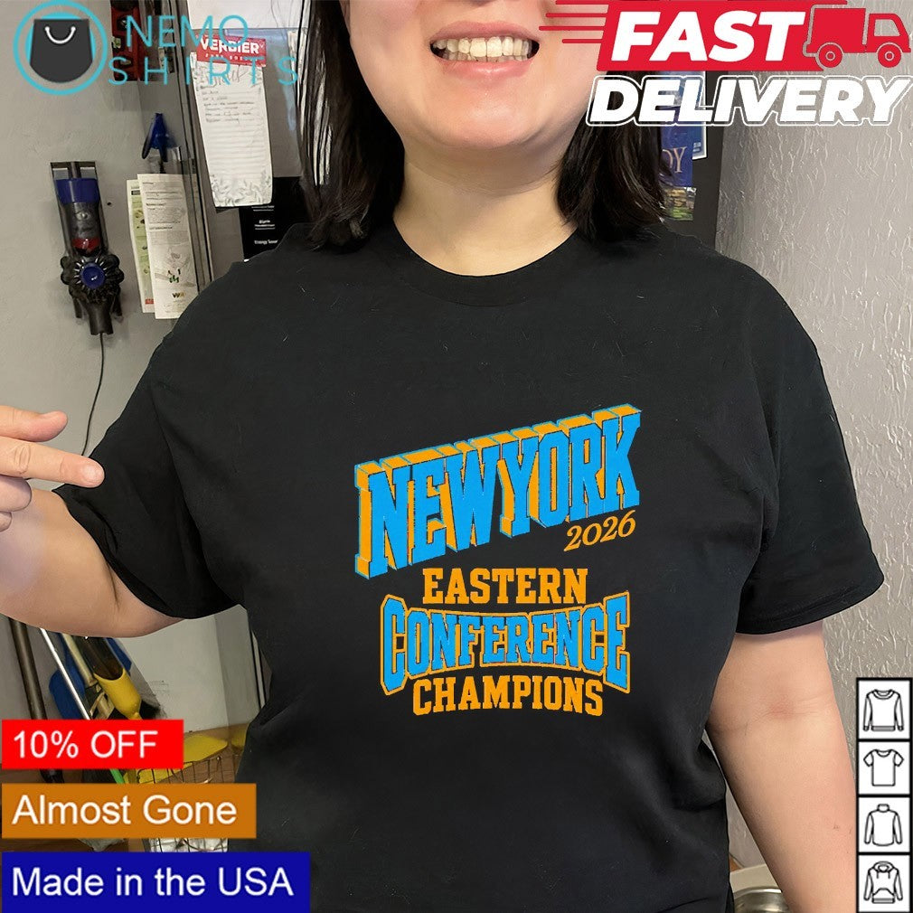 New York Knicks 2026 Eastern Conference champions shirt