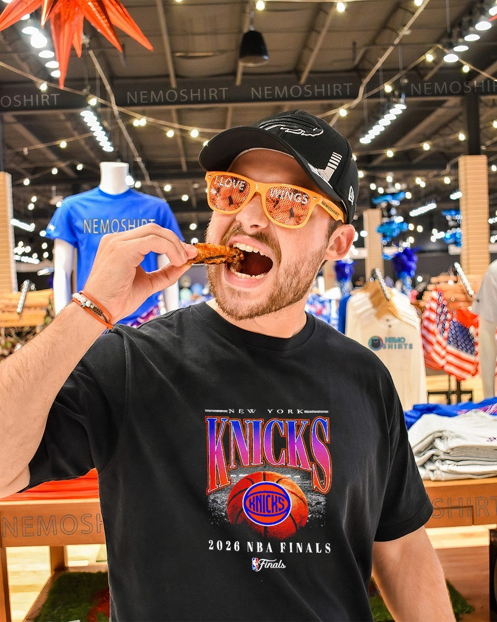New York Knicks 2026 NBA Finals ball graphic shirt