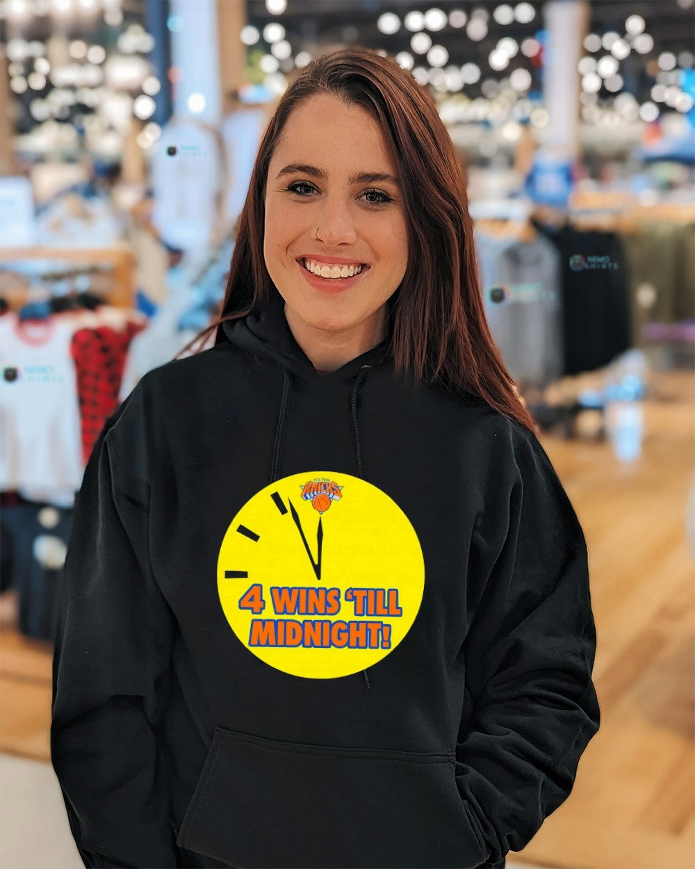 New York Knicks 4 wins ’till midnight shirt