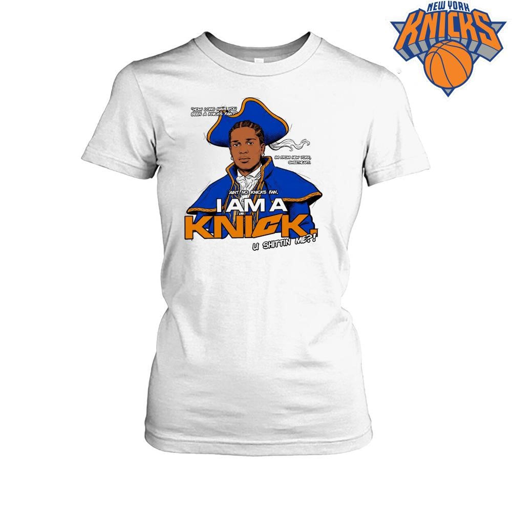 New York Knicks Champions NBA 2026 A$AP Rocky I Am A Knick Shirt