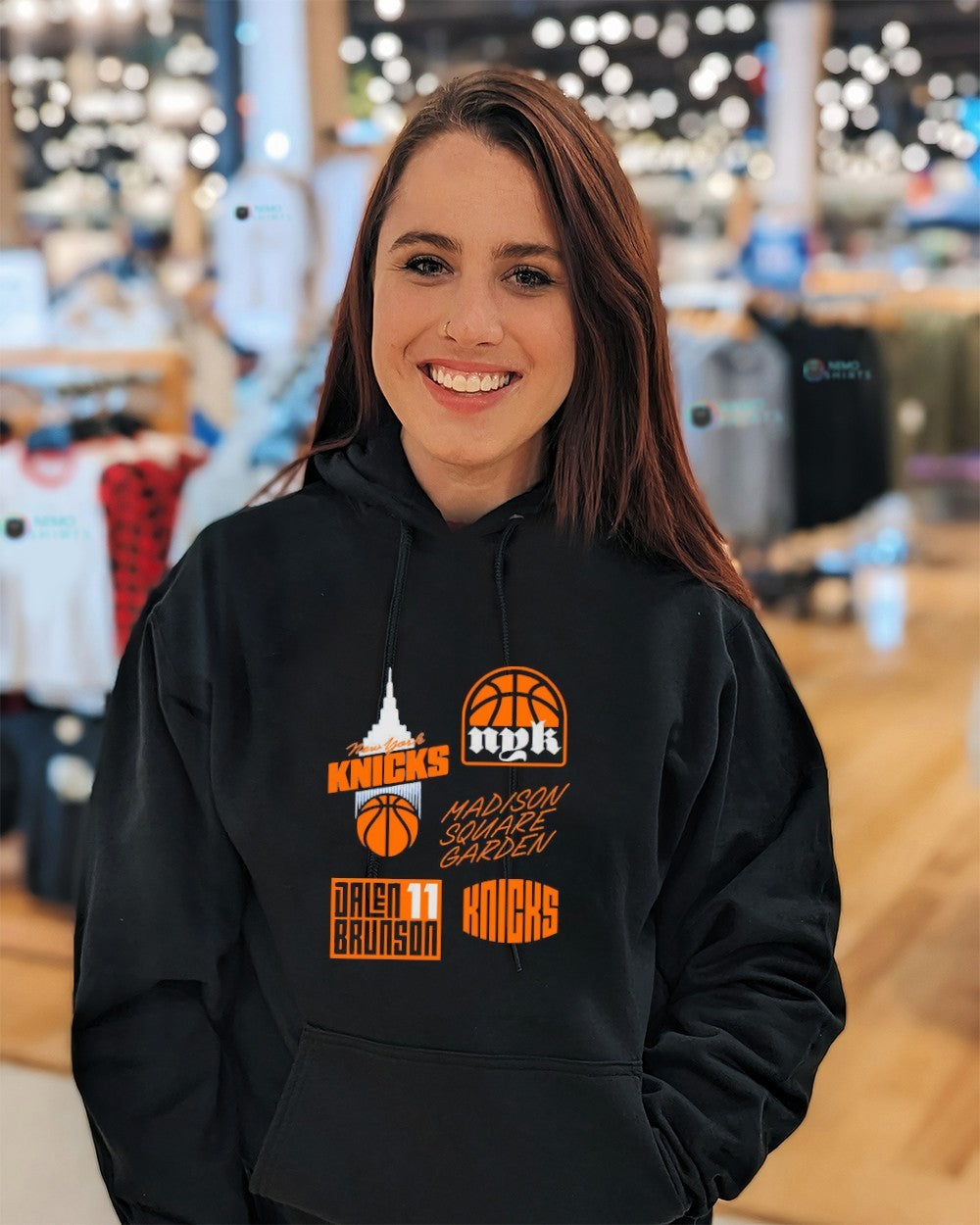 New York Knicks Jalen Brunson Madison Square Garden shirt