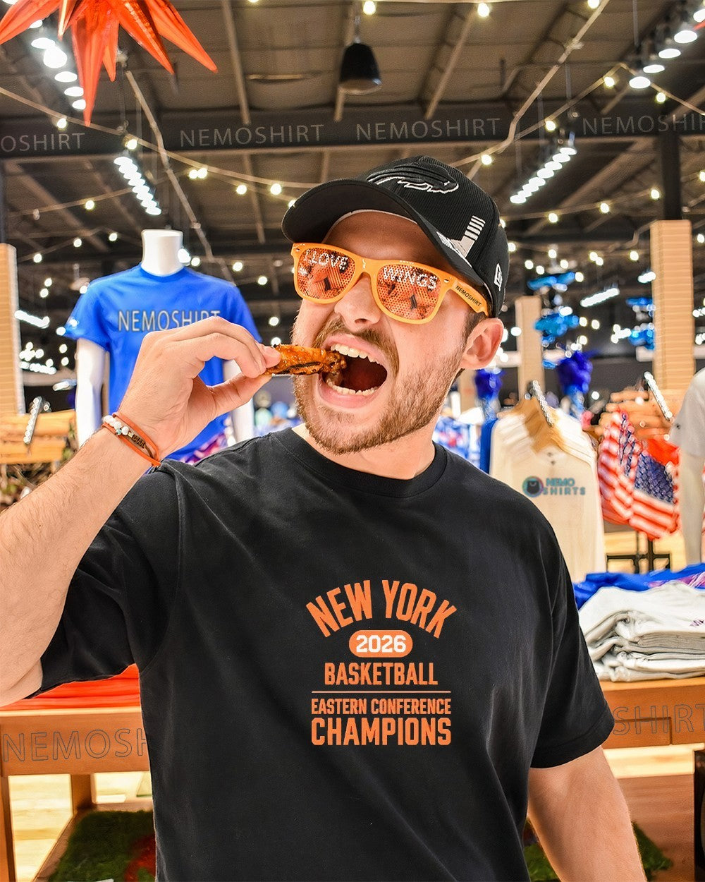 New York Knicks basketball 2026 Eastern Conference champions shirt
