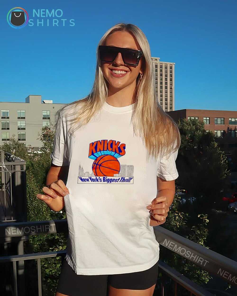 New York Knicks biggest thrill ball shirt