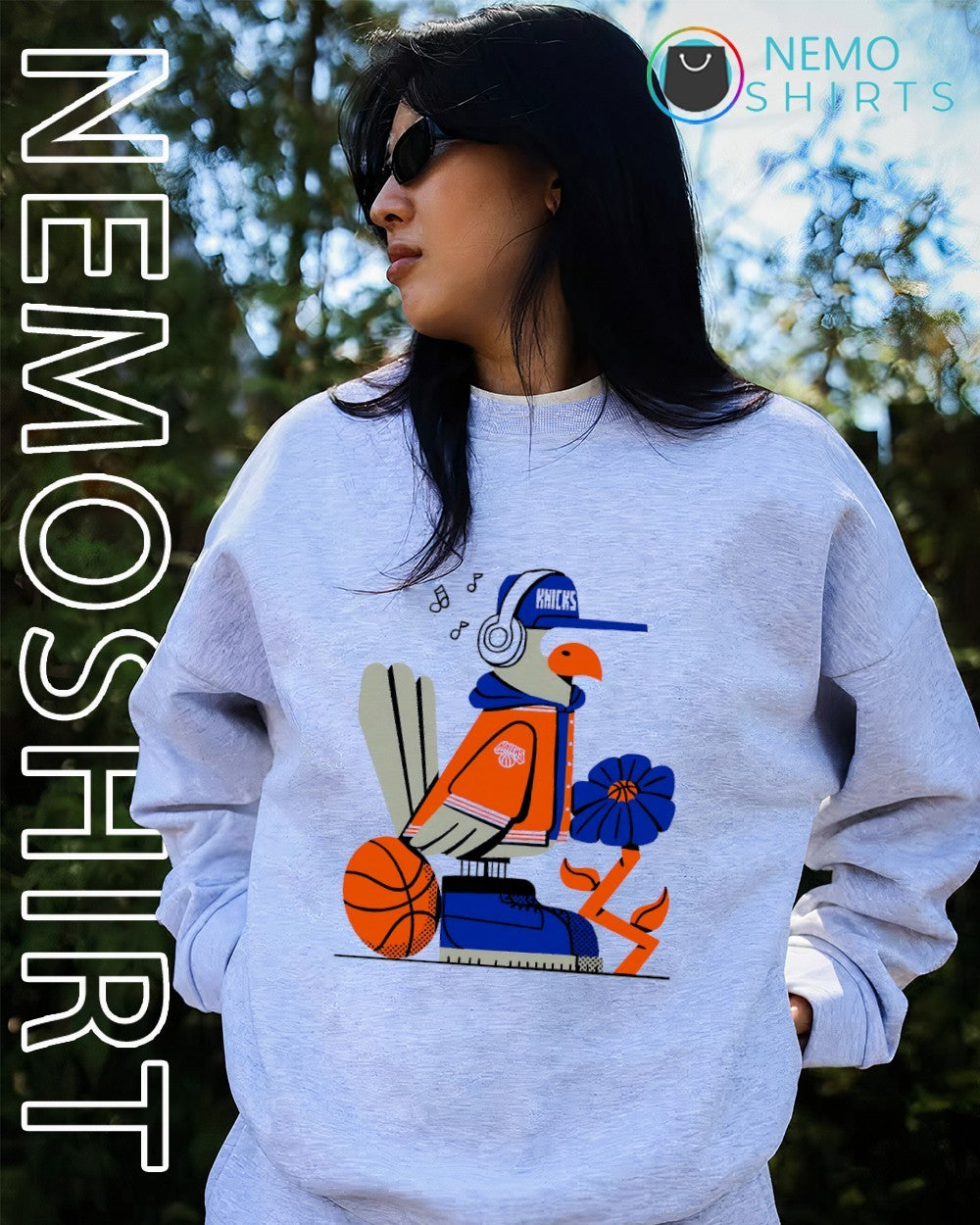 New York Knicks pigeon gear shirt