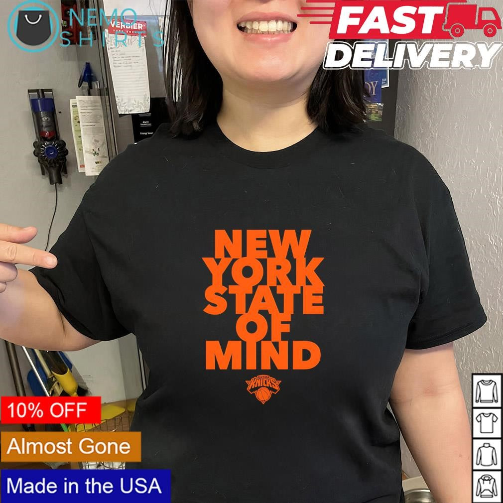 New York State of Mind New York Knicks logo shirt