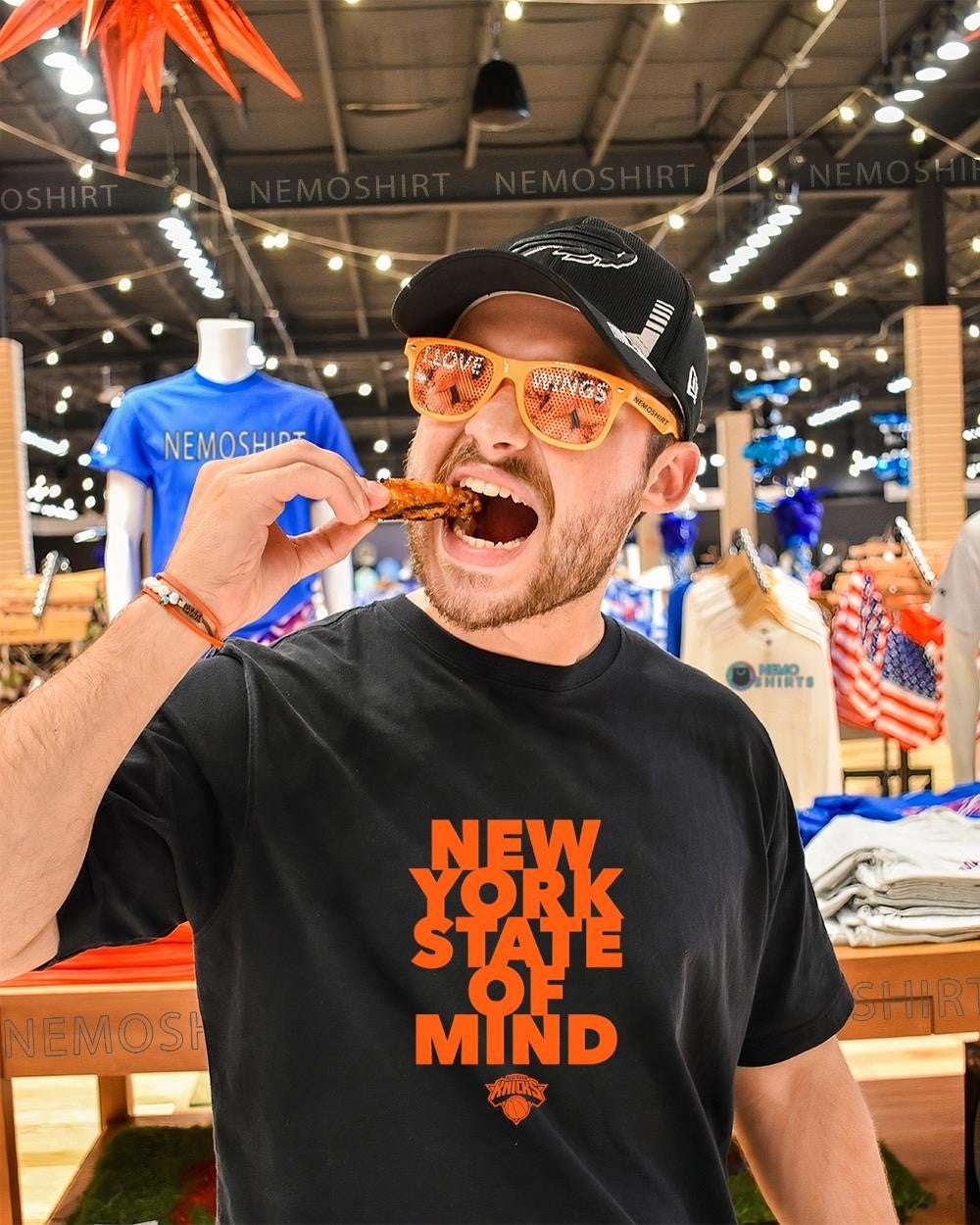 New York State of Mind New York Knicks logo shirt