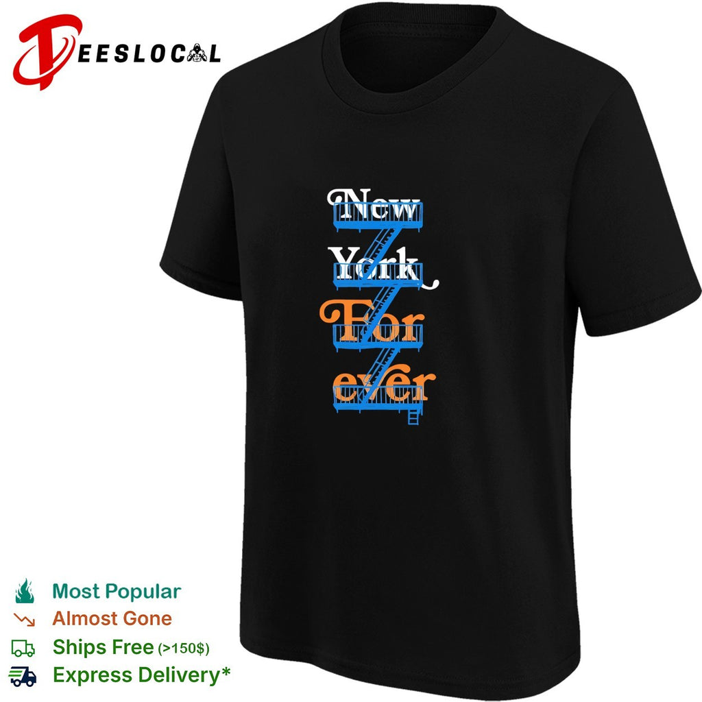 New York forever fire escape shirt