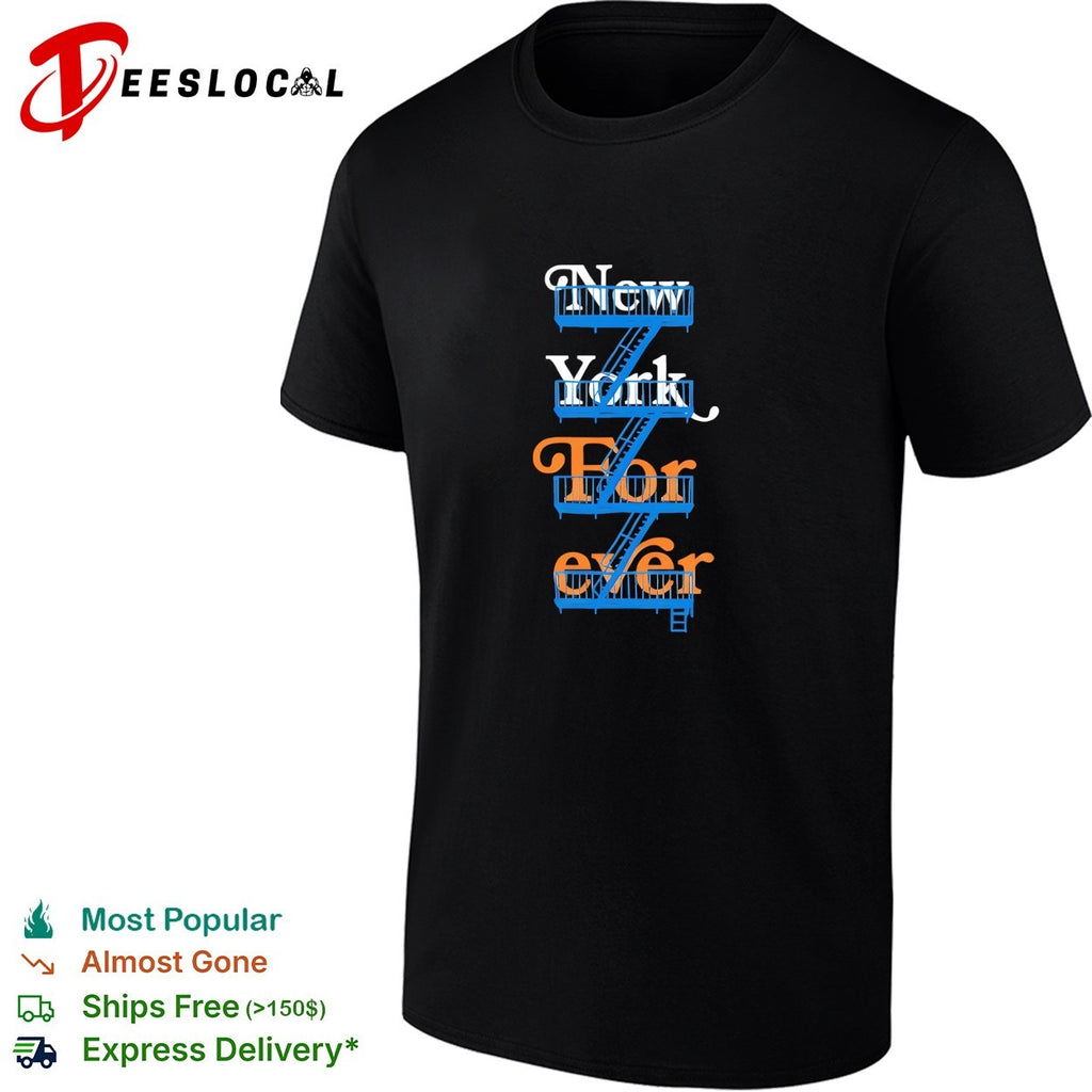 New York forever fire escape shirt