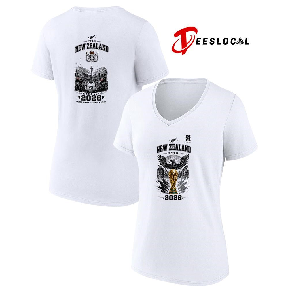 New Zealand World Cup trophy graphic shirt