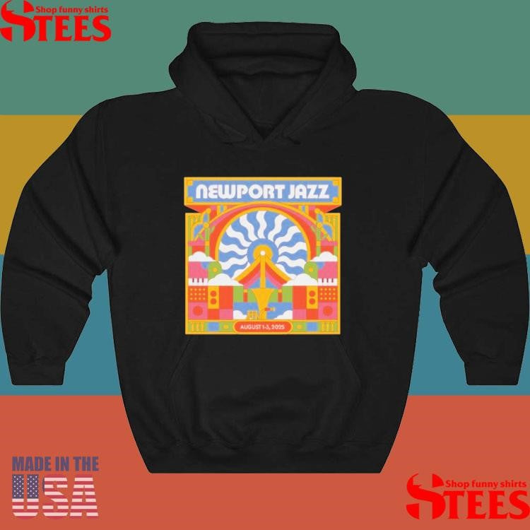 Newport Jazz August 1-3 Fort Adams State Park. Newport, Ri T-Shirts