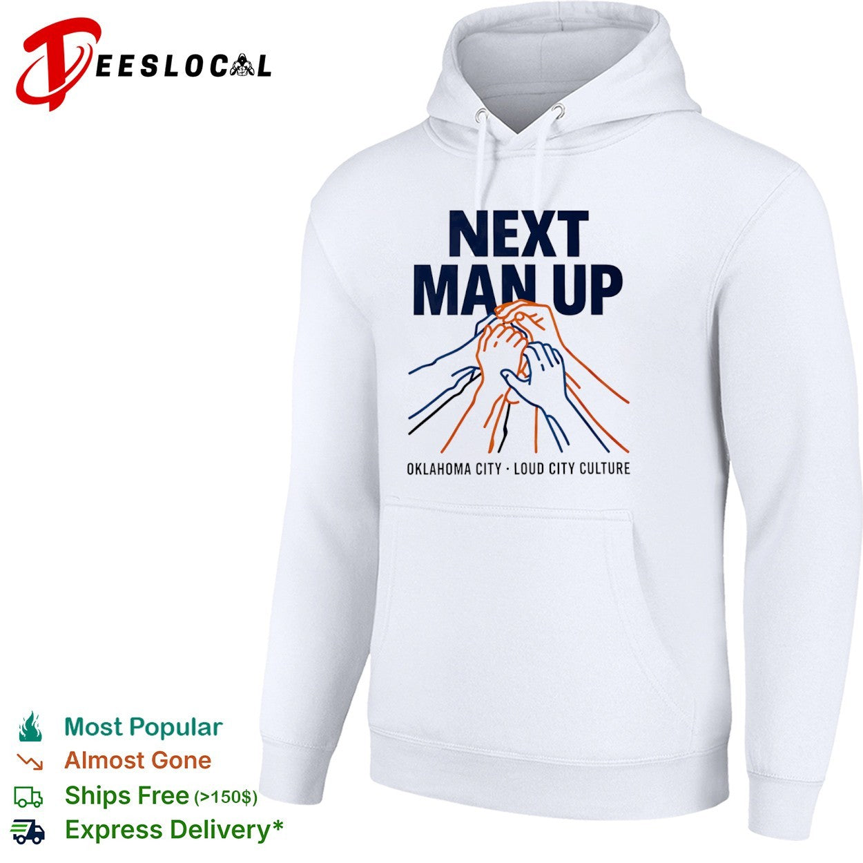 Next Man Up Oklahoma City Loud City Culture basketball shirt