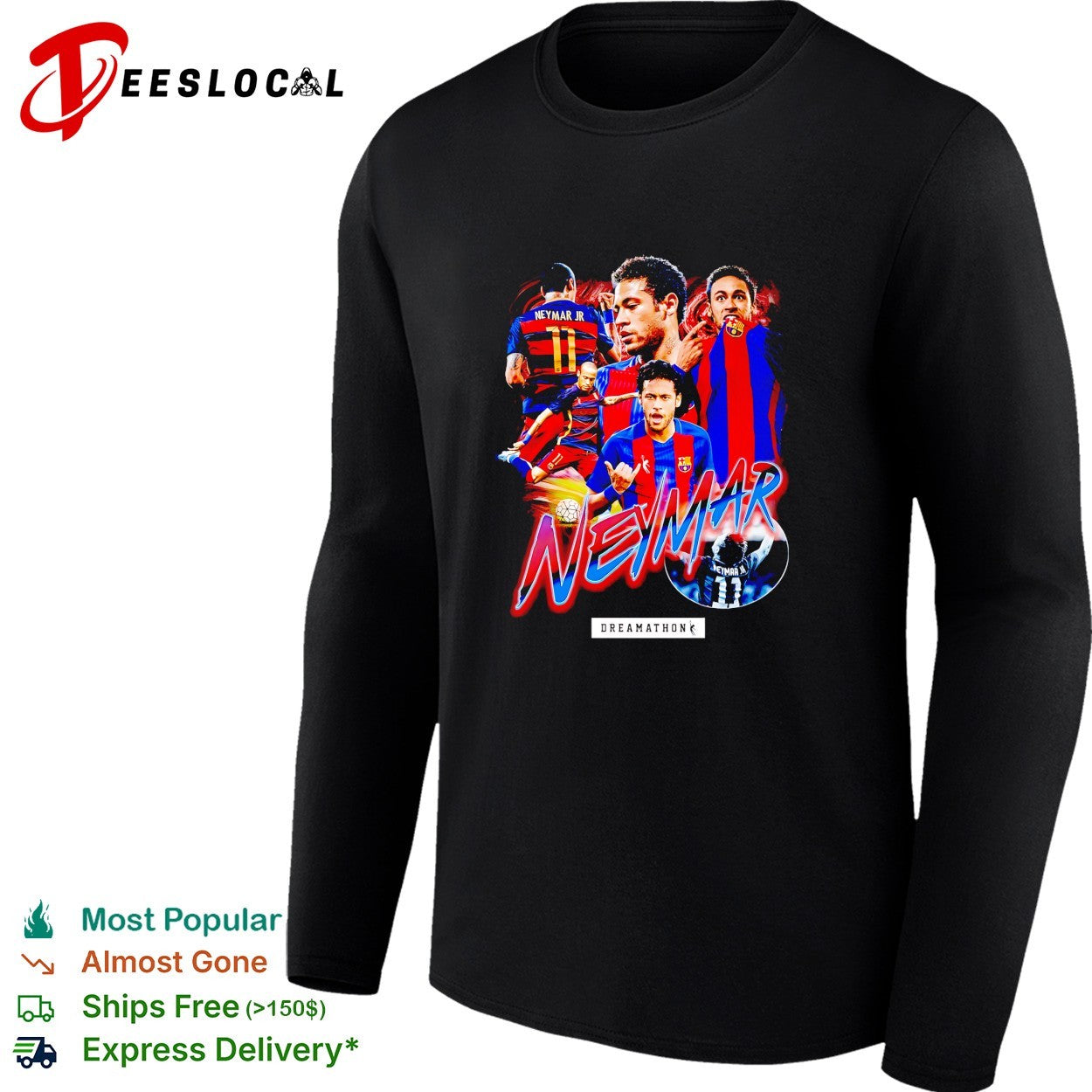 Neymar Barcelona dreamathon shirt