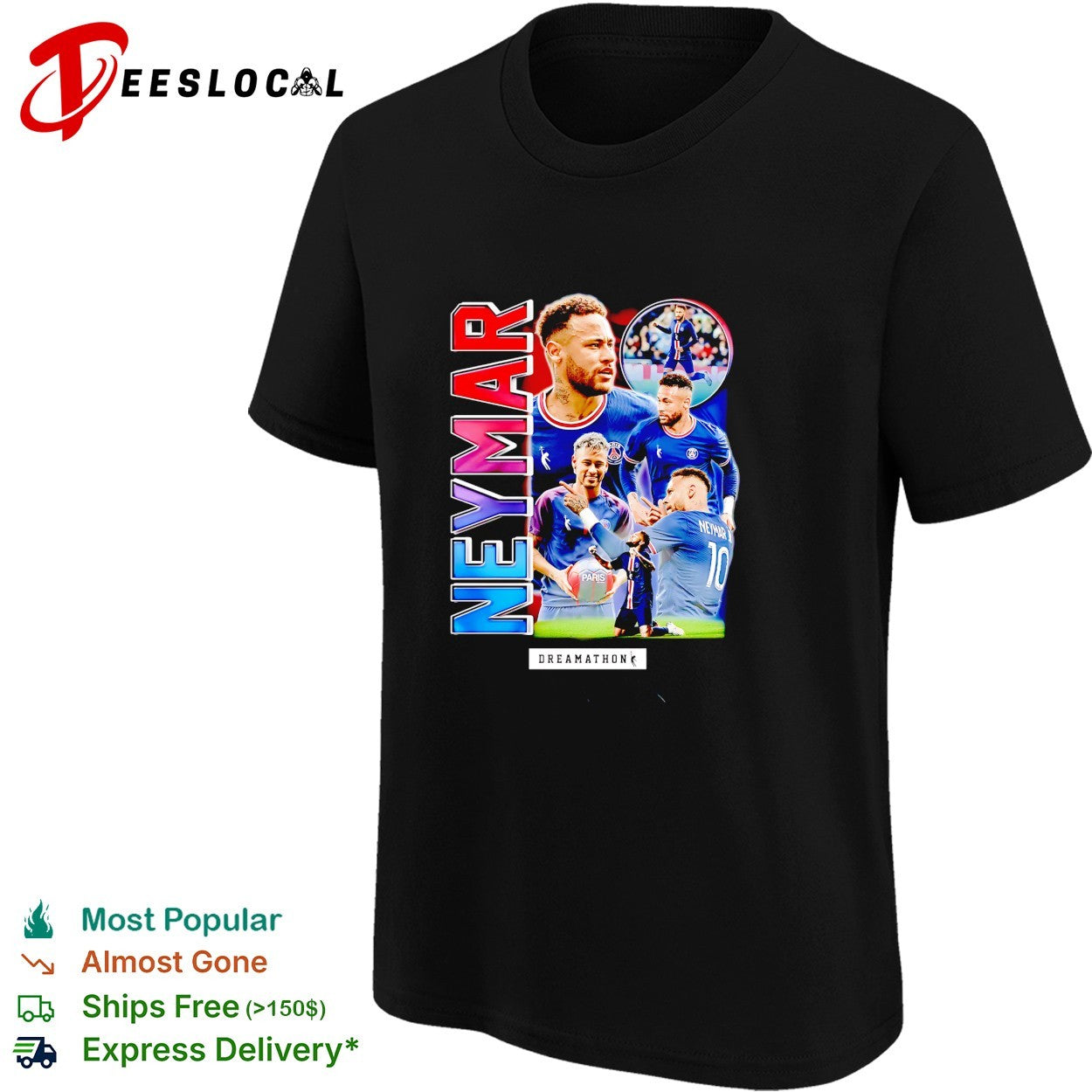 Neymar PSG dreamathon shirt