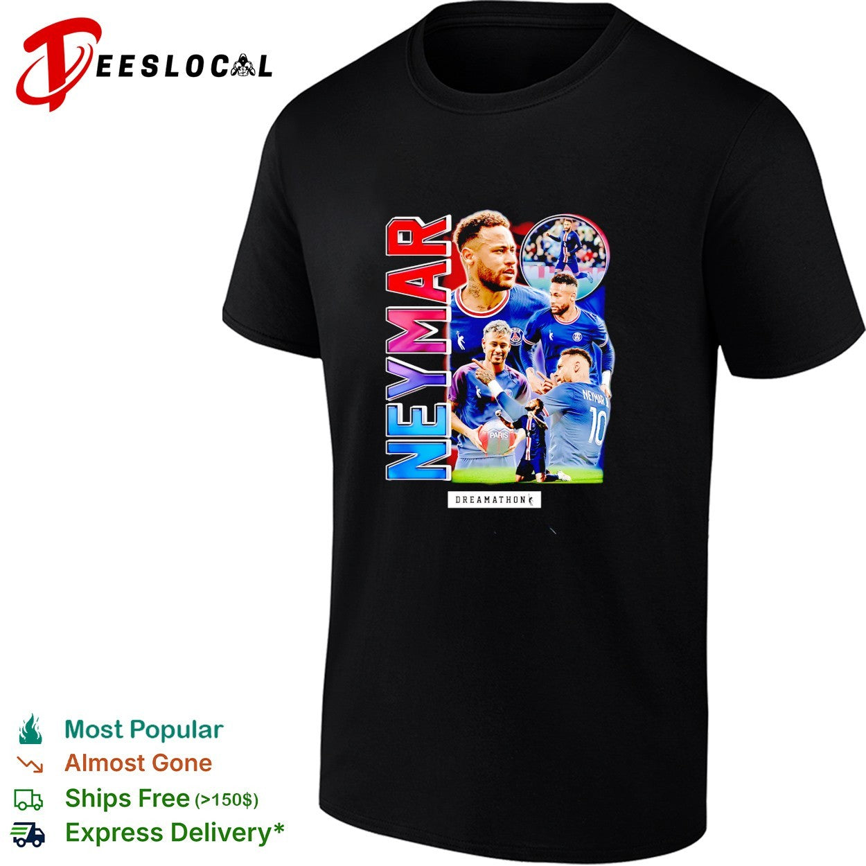 Neymar PSG dreamathon shirt