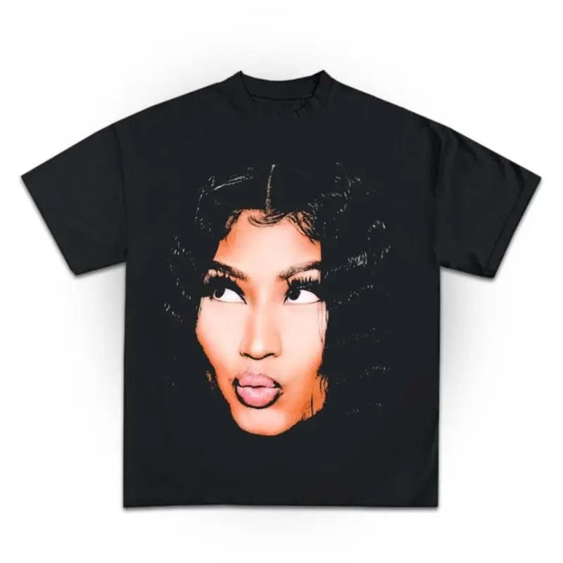 Nicki Girl Minajj Rap Graphic T-Shirt - Oversized Streetwear Tee Hoodie, Sweatshirt | CiraTrend.com