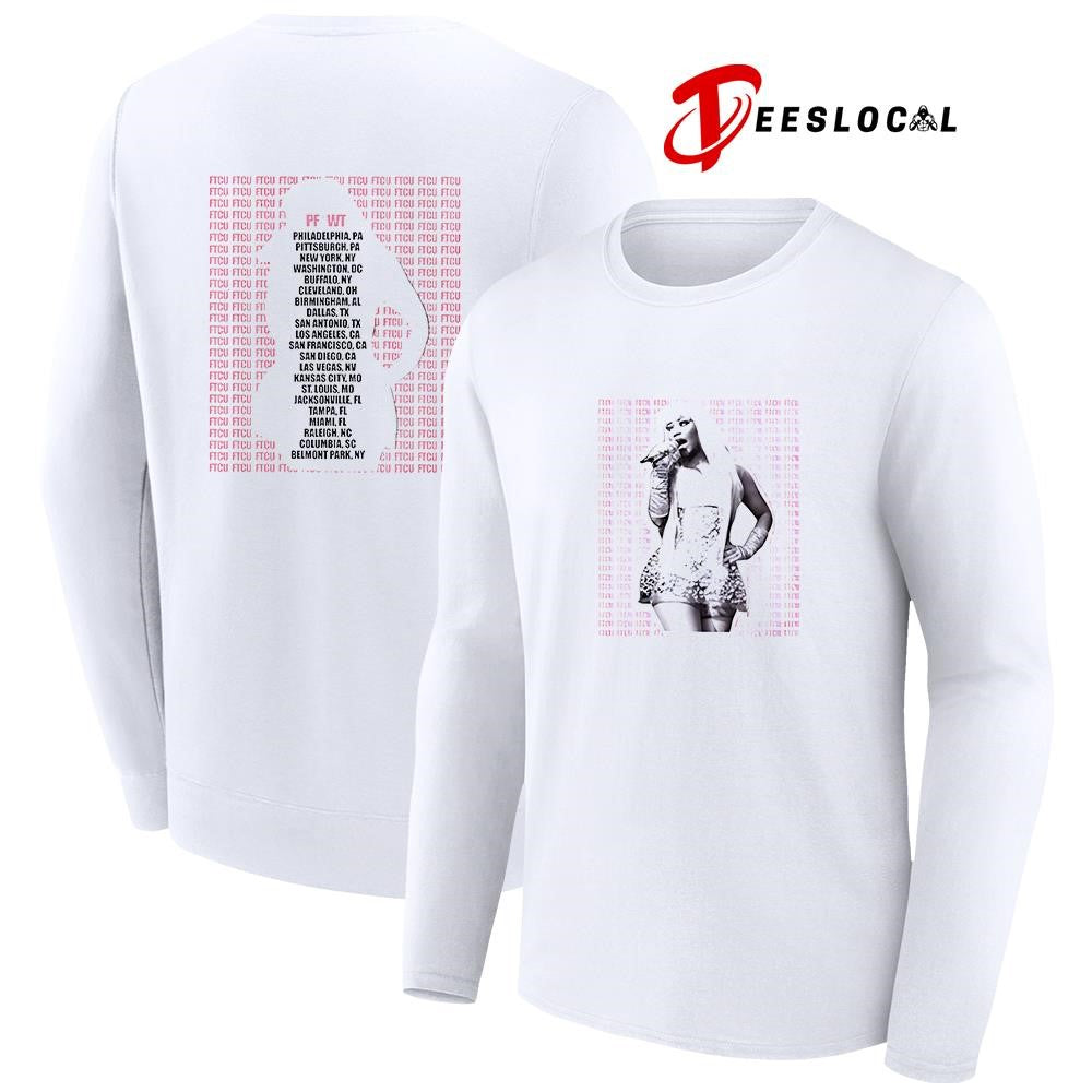 Nicki Minaj cutout box PF2WT locations graphic shirt