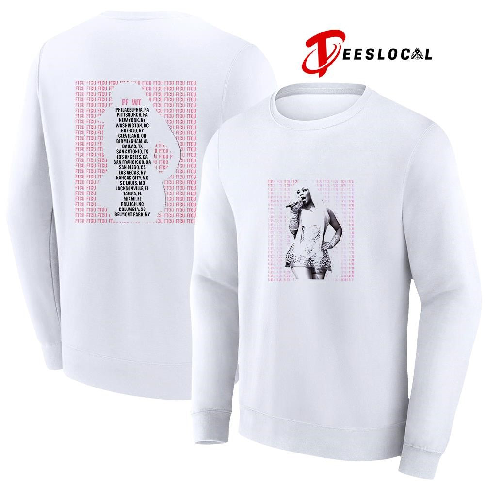 Nicki Minaj cutout box PF2WT locations graphic shirt