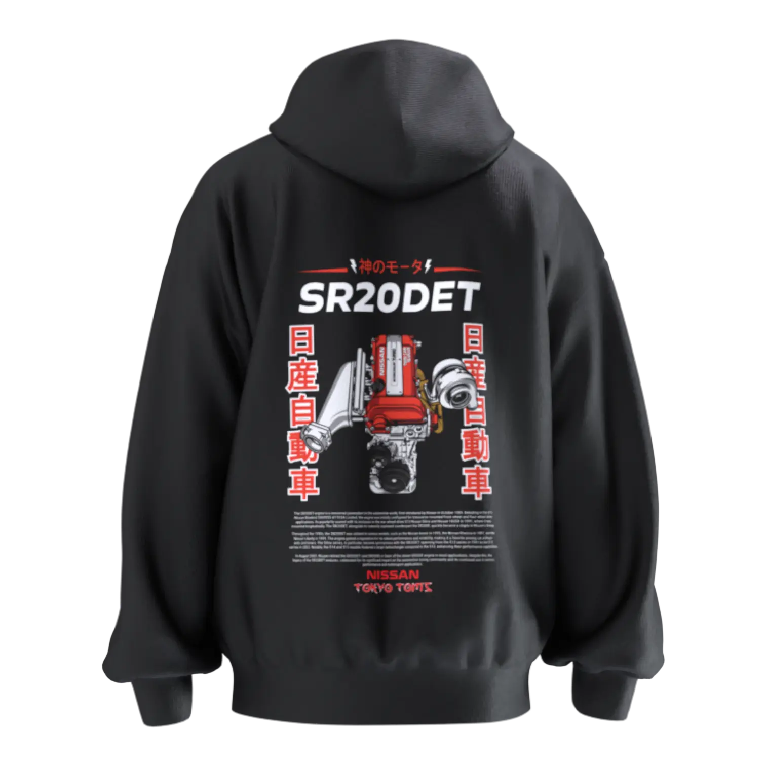 Nissan SR20Det Hoodie T-Shirts, Sweatshirt | CiraTrend.com (Image 1)