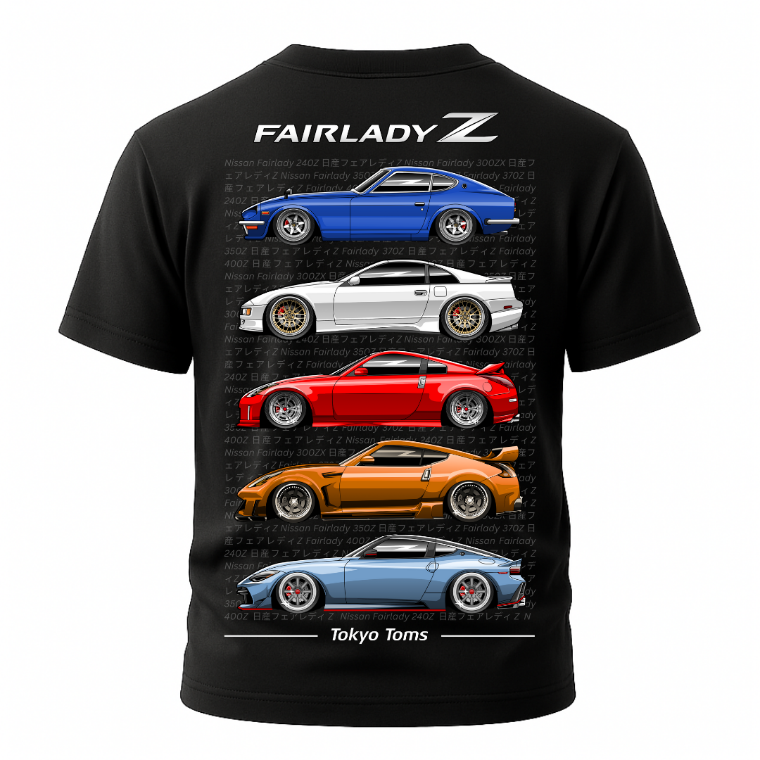 Nissan Fairlady Z Generations T-Shirt Hoodie, Sweatshirt | CiraTrend.com