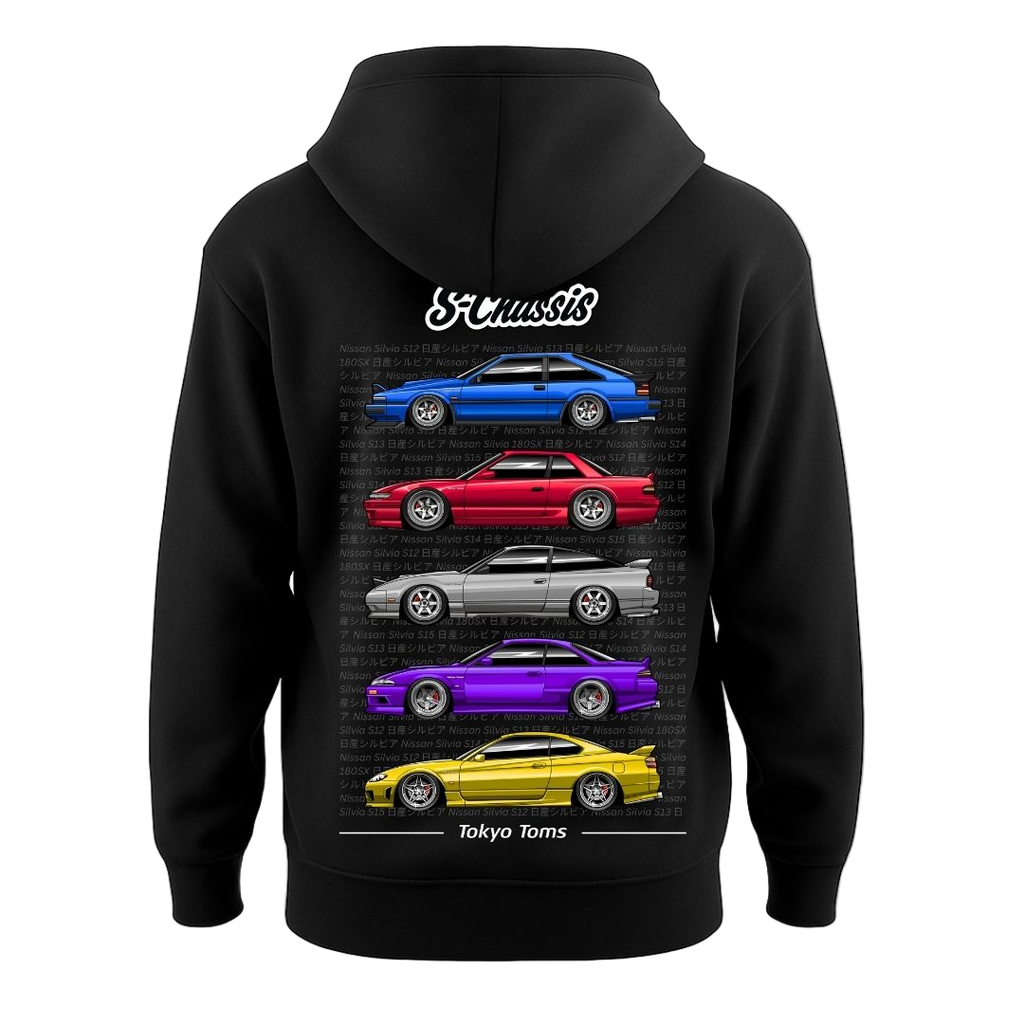 Nissan Silvia S12–S15 Generations – Hoodie T-Shirts, Sweatshirt | CiraTrend.com (Image 1)