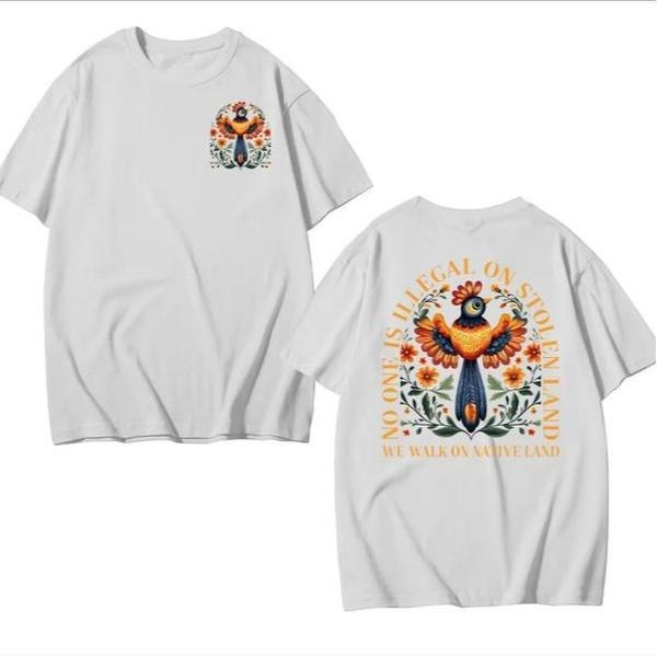 No One Is Illegal On Stolen Land Shirt, Social Justice Sweatshirt, Activist Protest Shirt, Native American Shirt,...