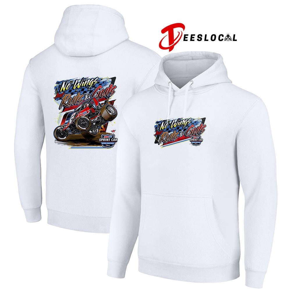 No wings just ruts and guts car racing shirt
