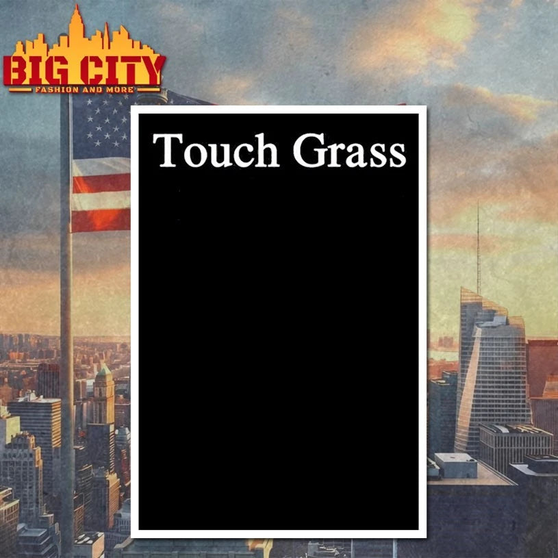 Noble Mobile touch grass text shirt