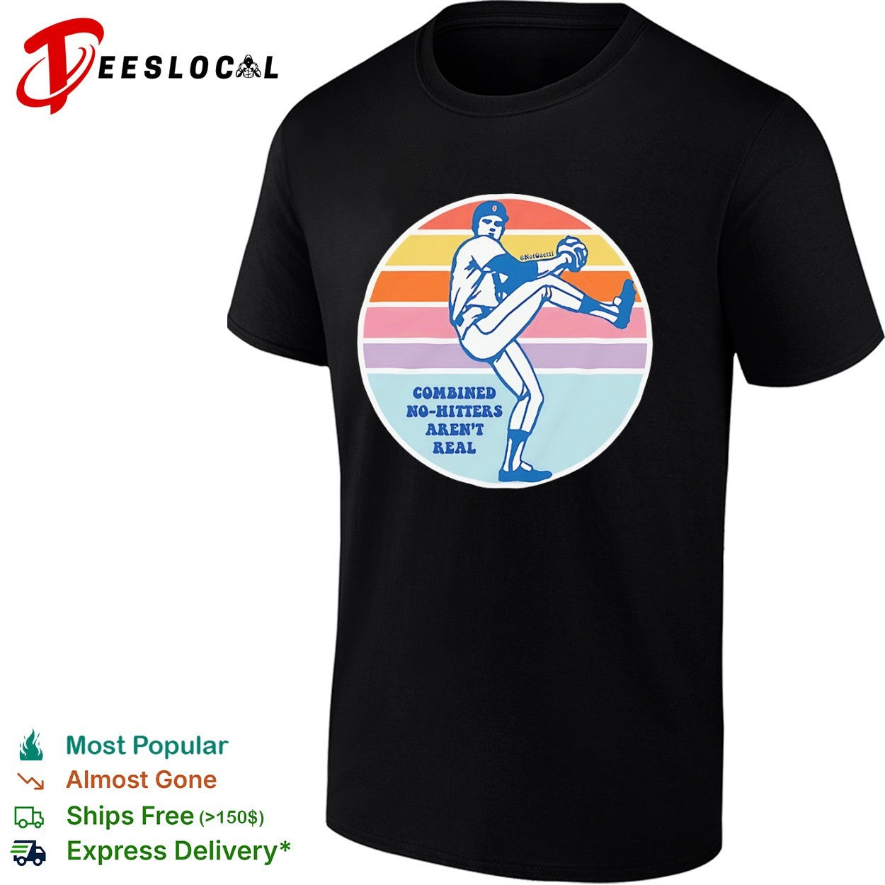 Nolan Ryan Texas Rangers Combined No Hitters Are Not Real Shirt
