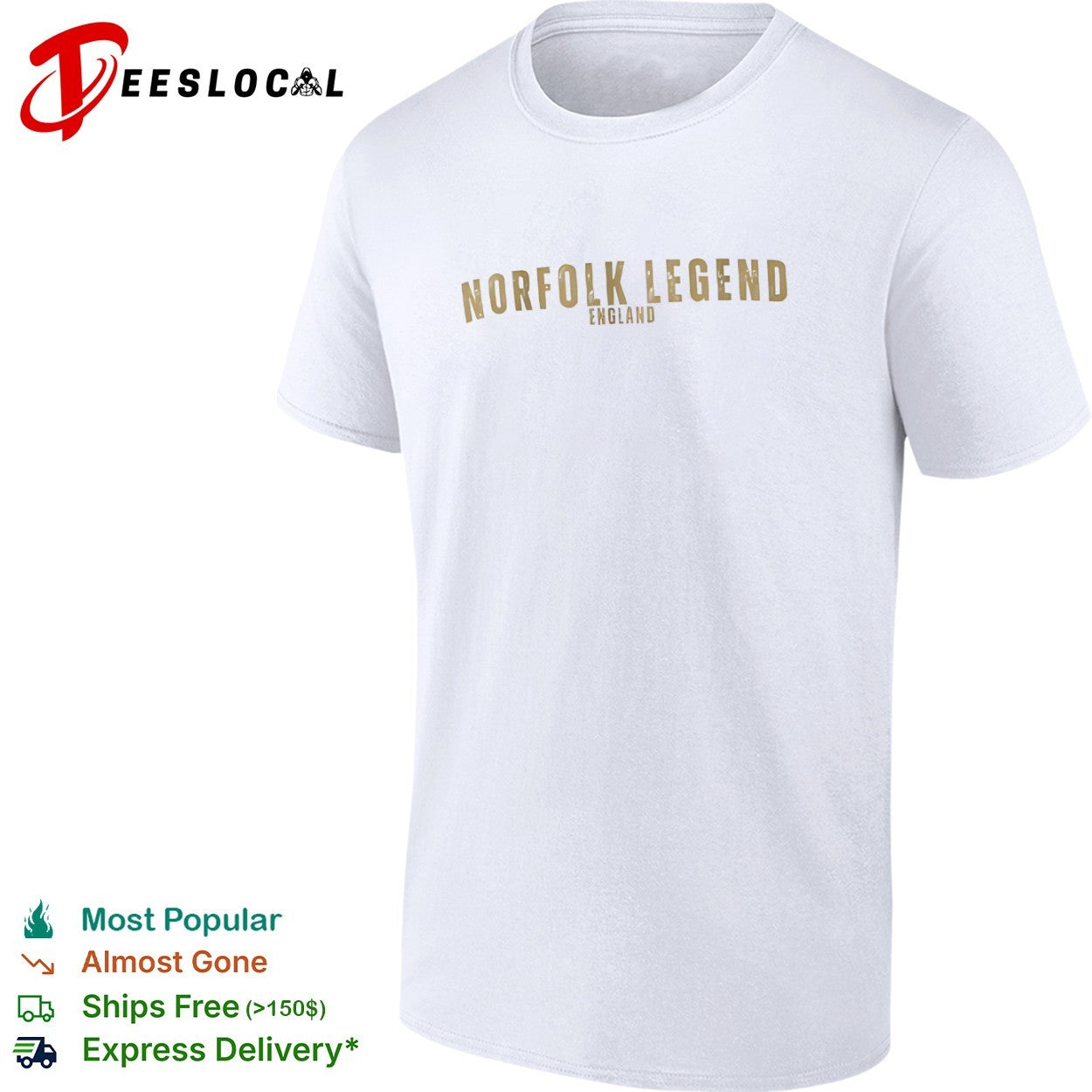 Norfolk Legend England shirt