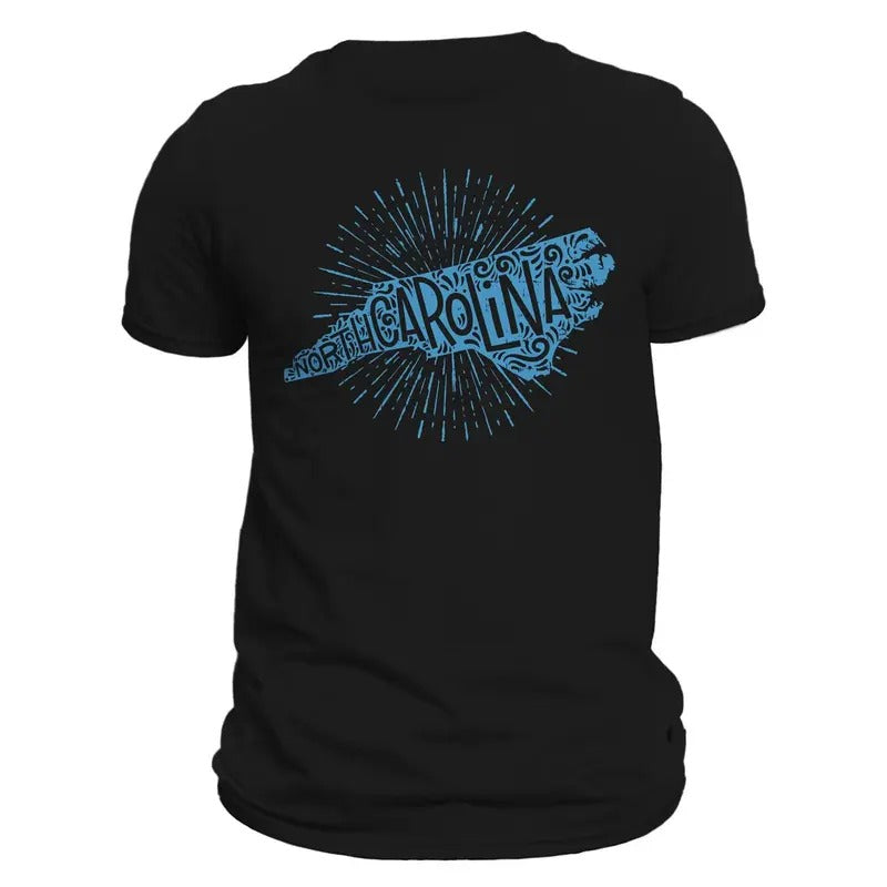 North Carolina State Men's T-Shirt Casual Crewneck Classic Cotton Tee with Graphic Design Hoodie, Sweatshirt | CiraTrend.com