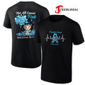 North Carolina Tar Heels x Prostate cancer awareness not all cancer is pink mascot shirt
