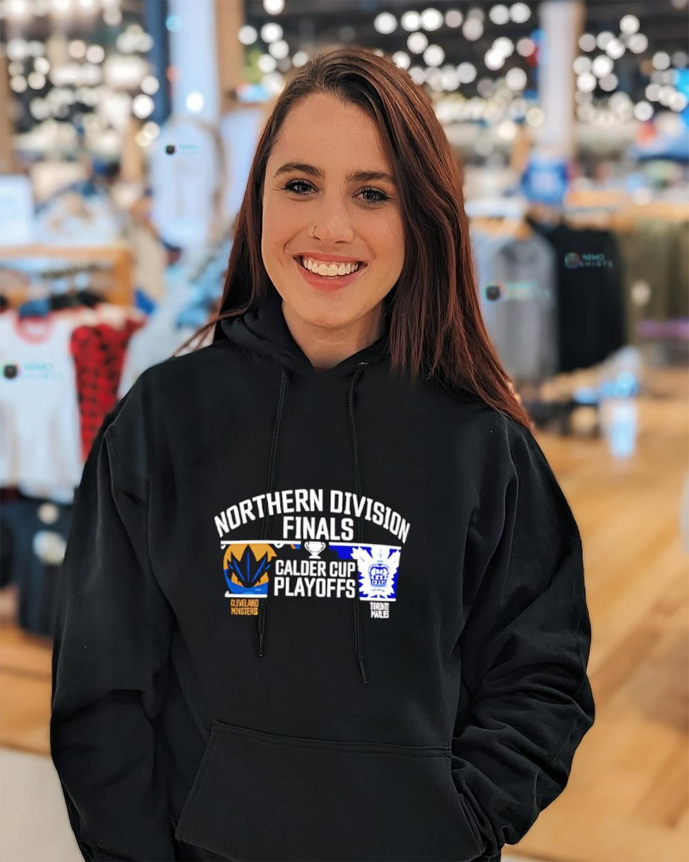 North Division Finals Cleveland Monsters vs Toronto Marlies Calder Cup Playoffs shirt
