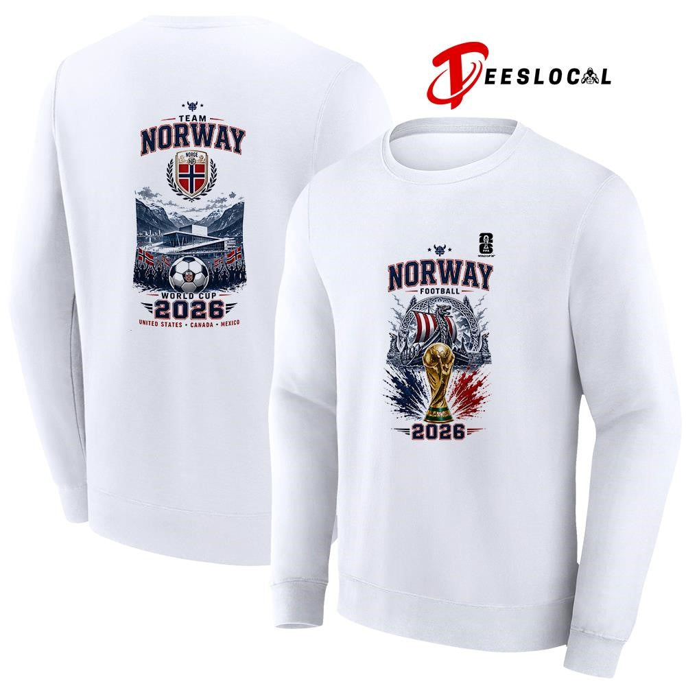 Norway World Cup trophy graphic shirt