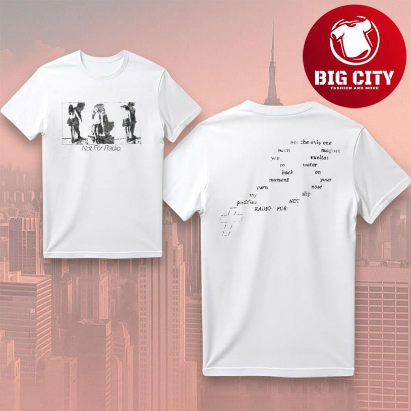 Not For Radio Inside My House Two Sided Shirt