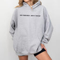 Not Friendly Do Not Touch Unisex Hoodie, Adult Humor Graphic Hoodies, Funny Saying Hoodie, Sarcastic Downtown Outfits,...