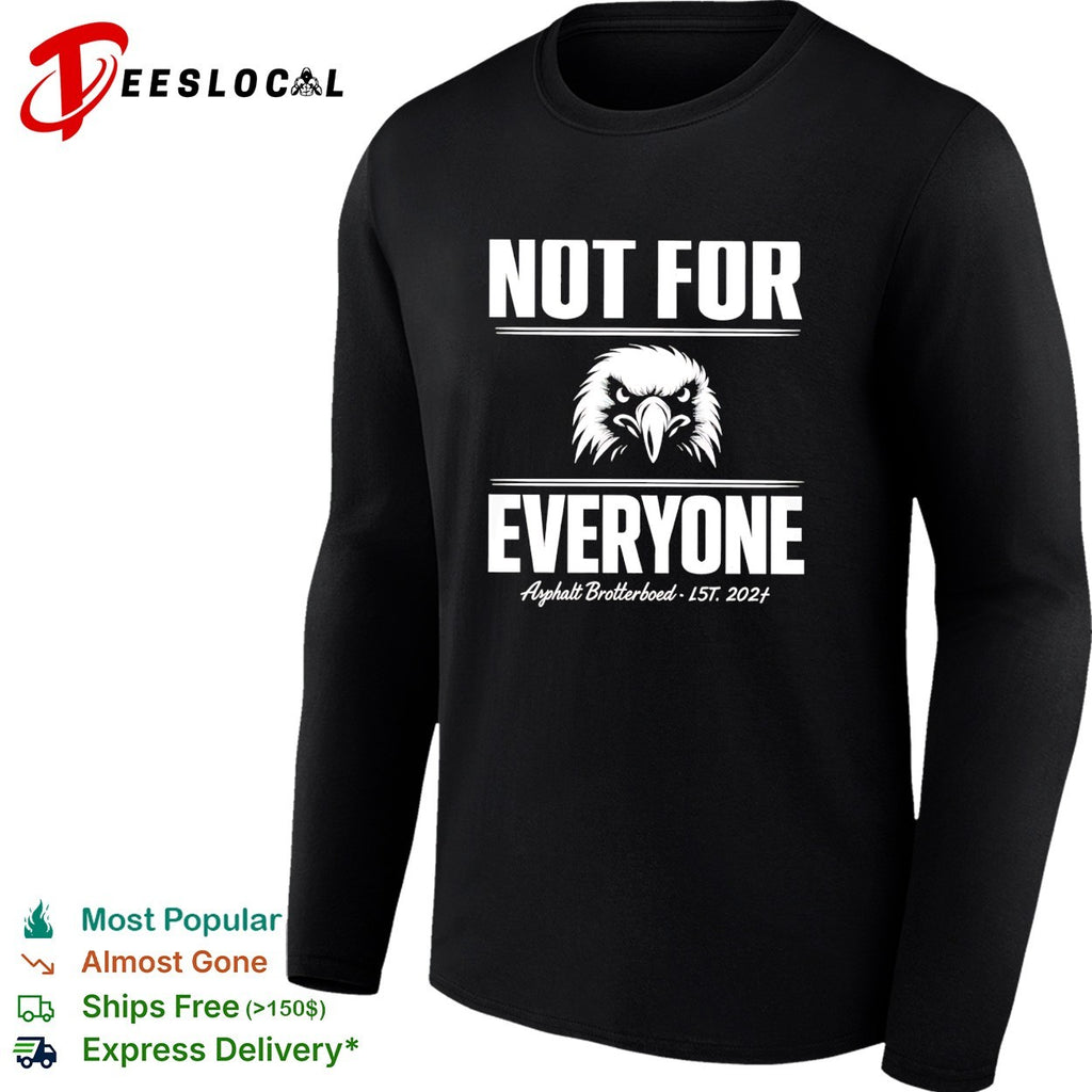 Not for everyone eagle motorcycle shirt
