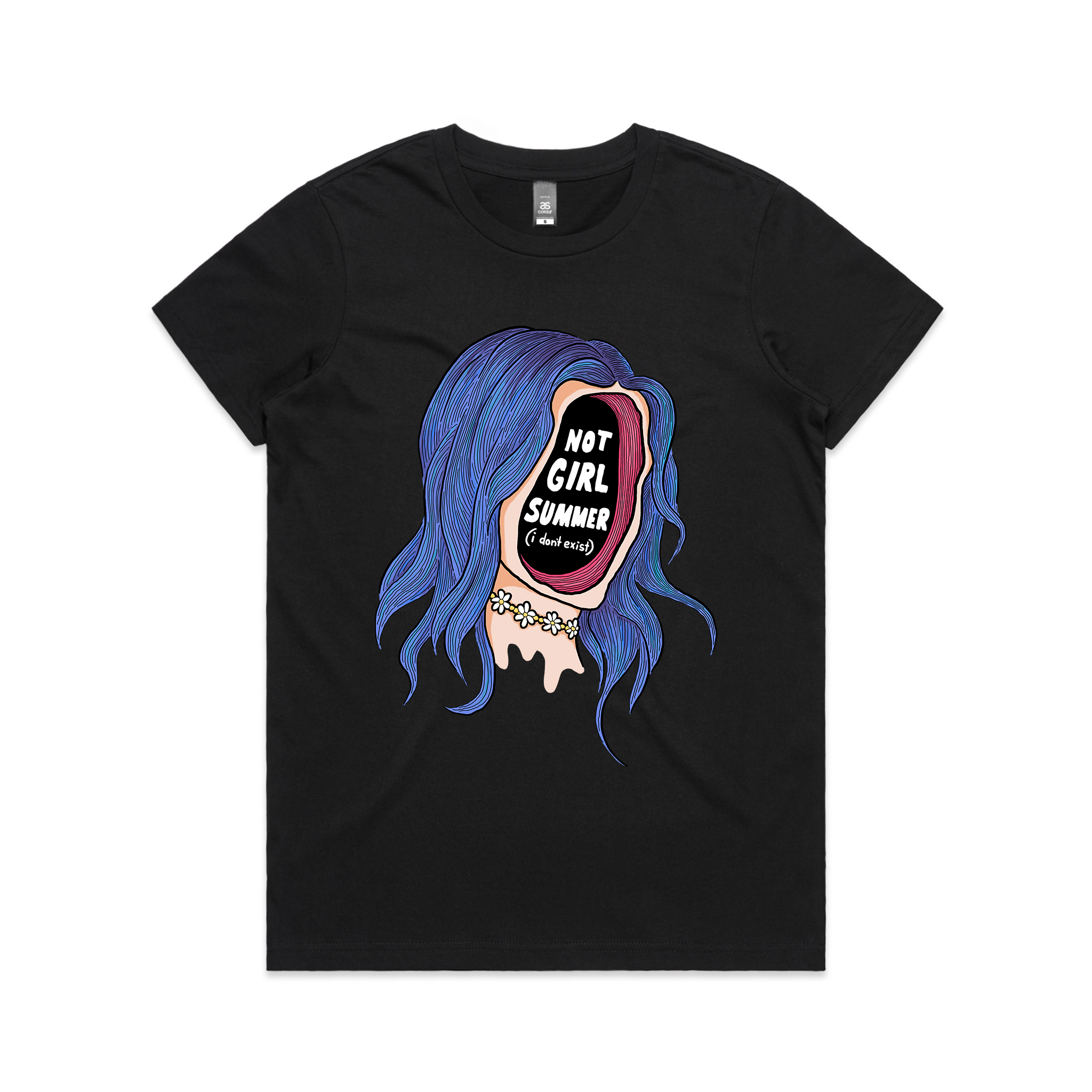 Not Girl Summer Tee Hoodie, Sweatshirt | CiraTrend.com (Image 3)