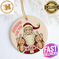Nothing For You Bitch Keepsake 2023 Holiday Gifts Christmas Decorations Ornament