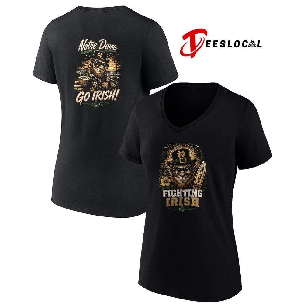 Notre Dame Fighting Irish NCAA Tropical mascot shirt