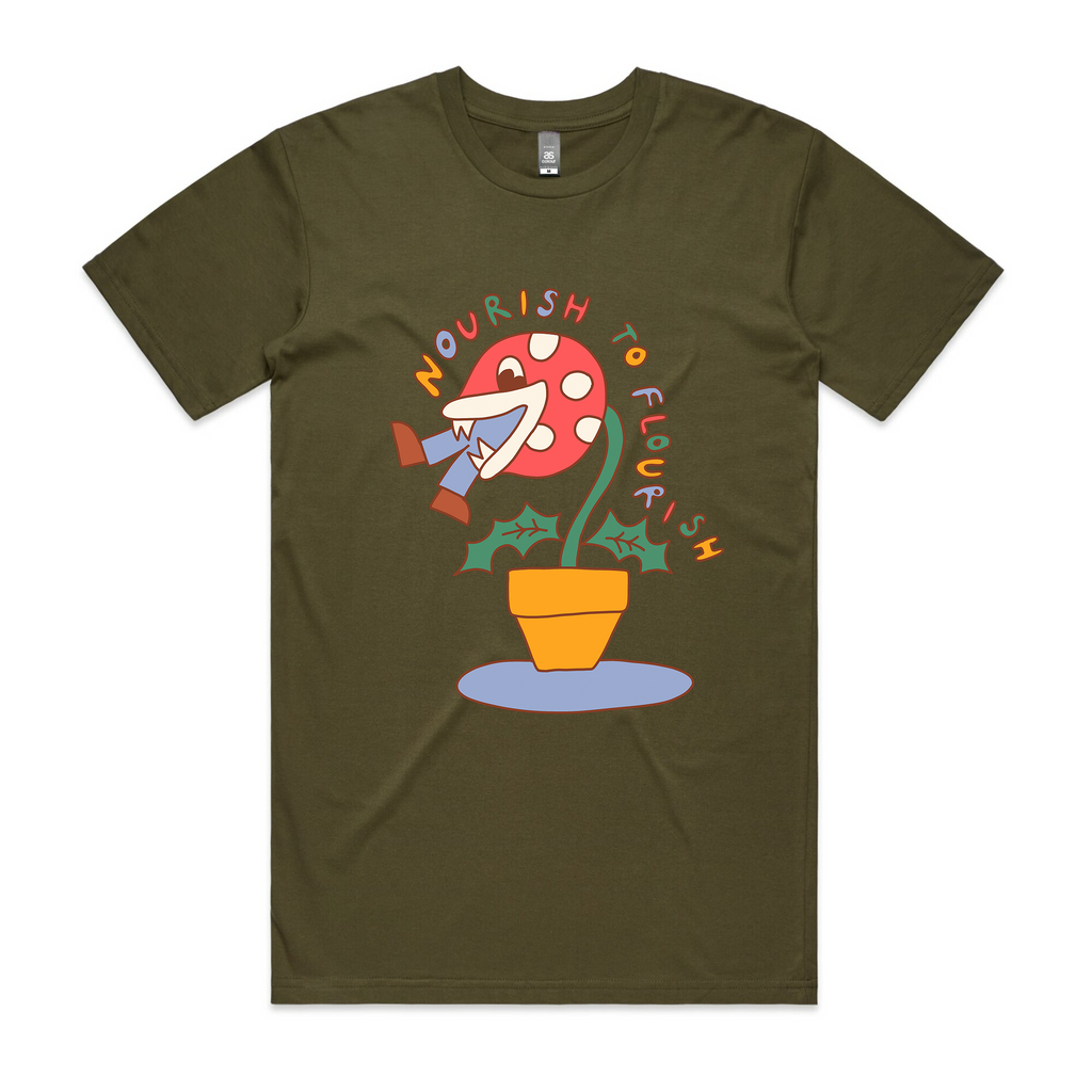 Nourish To Flourish Tee Hoodie, Sweatshirt | CiraTrend.com (Image 2)