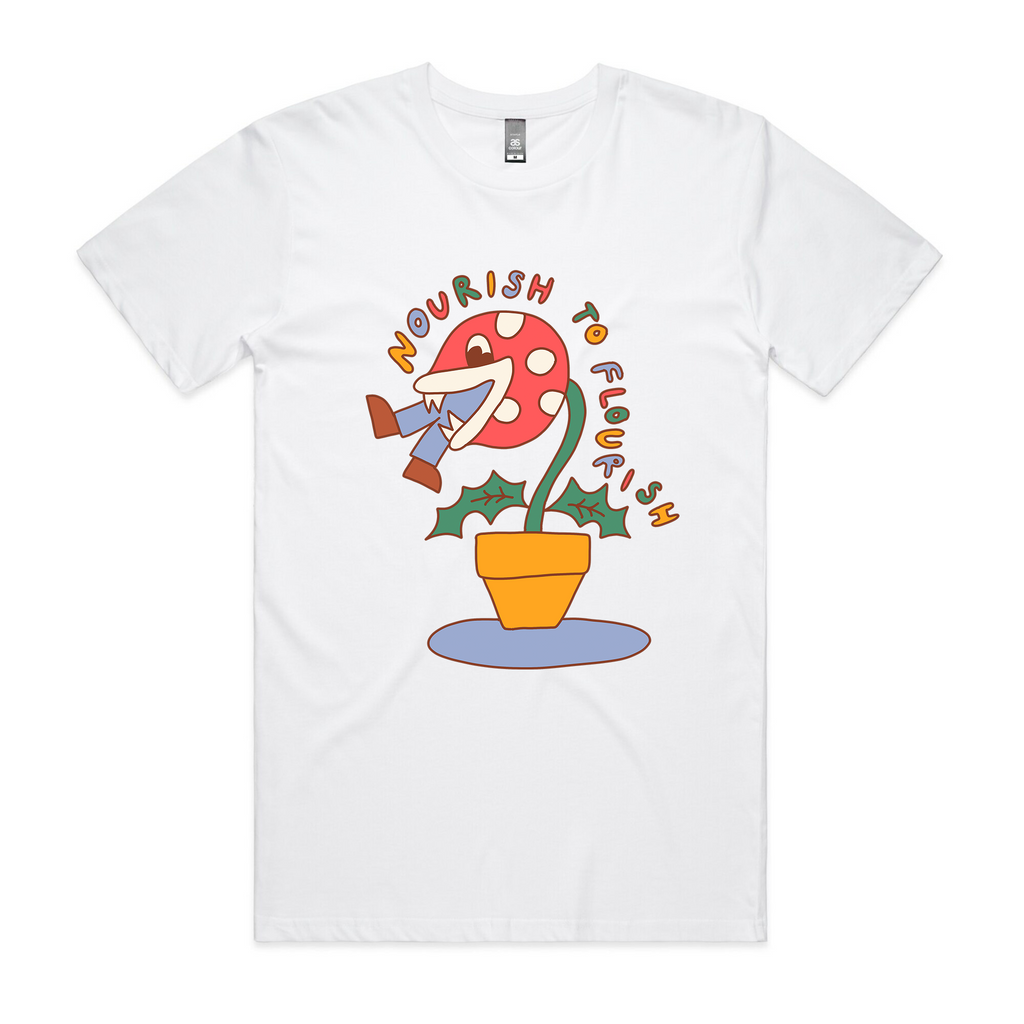 Nourish To Flourish Tee Hoodie, Sweatshirt | CiraTrend.com (Image 3)