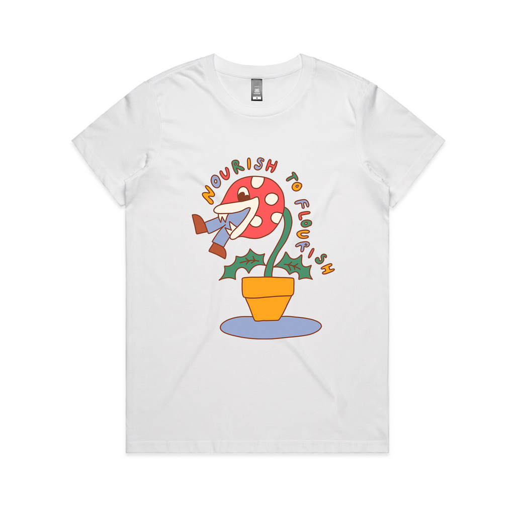 Nourish To Flourish Tee Hoodie, Sweatshirt | CiraTrend.com (Image 5)