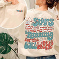 Nurse 4th Of July Double Sided Shirt Stars Stripes And Running For The Call Lights Emergency Department Appreciation...