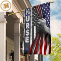 Nurse American Flag Inside American Flag Honoring Nurse Merican For Nurse Graduation Gifts 2 Sides Garden House Flag