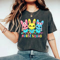 Nurse Squad Shirt - Cute Nurse Bunny Tee for Healthcare Workers - Easter Bunny Nurse T-shirt Hoodie, Sweatshirt