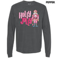 Nutcracker Holly Jolly Long Sleeve Comfort Colors T-Shirt 'NLB' Hoodie, Sweatshirt | CiraTrend.com